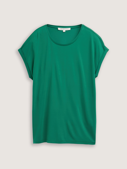 T-shirt Tom tailor 1030942 - Vert - Boutique Adam & Eve marque canadienne, marque québécoise