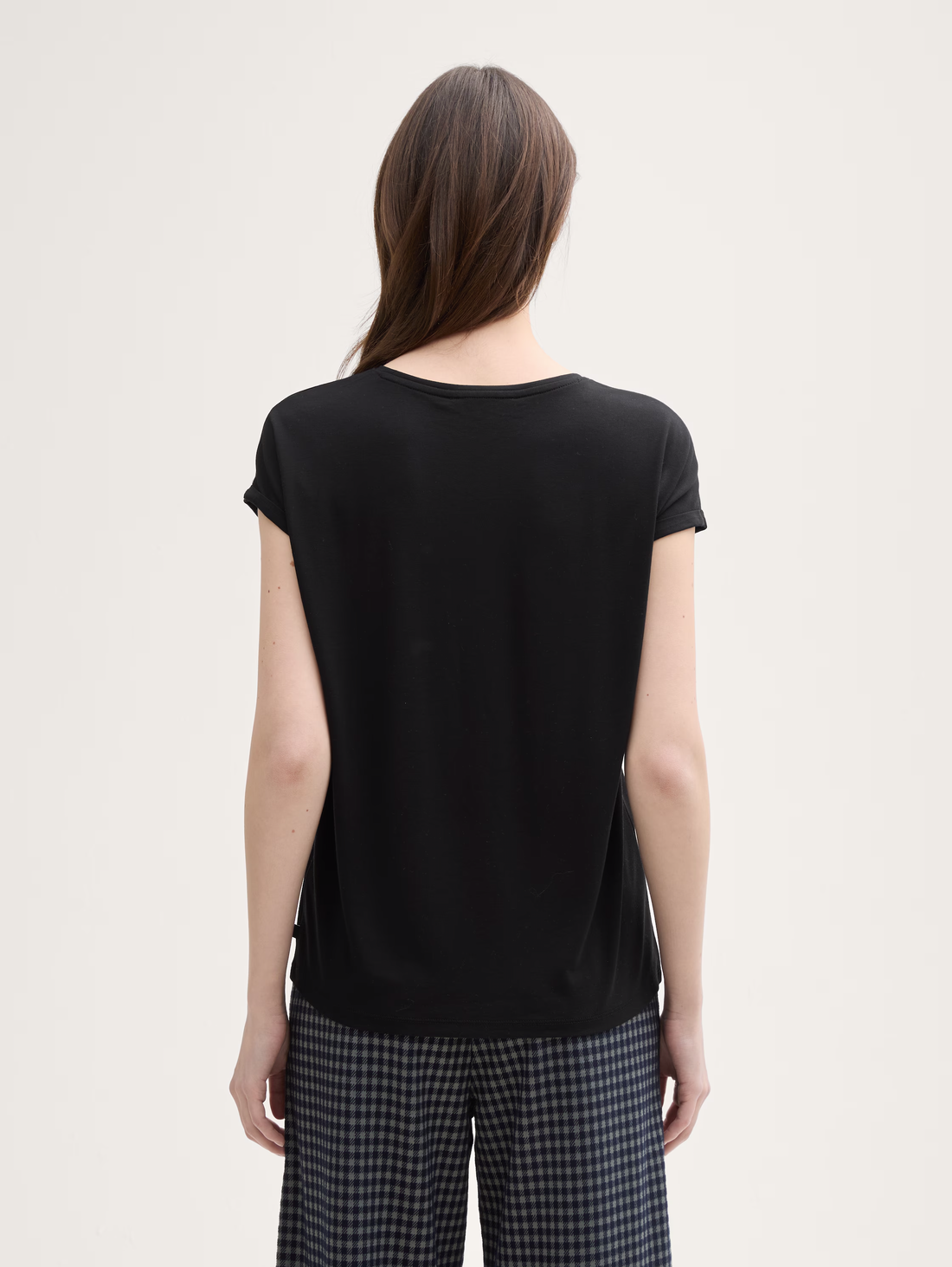 T-shirt Tom tailor 1030942 - Noir - Boutique Adam & Eve marque canadienne, marque québécoise