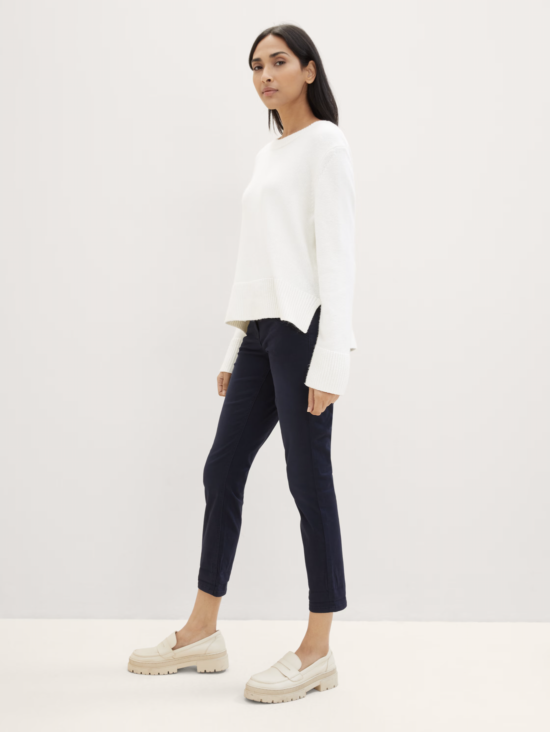 Tom tailor - Pantalon 1040963 - Marine - Boutique Adam & Eve marque canadienne, marque québécoise