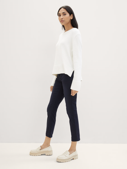 Tom tailor - Pantalon 1040963 - Marine - Boutique Adam & Eve marque canadienne, marque québécoise