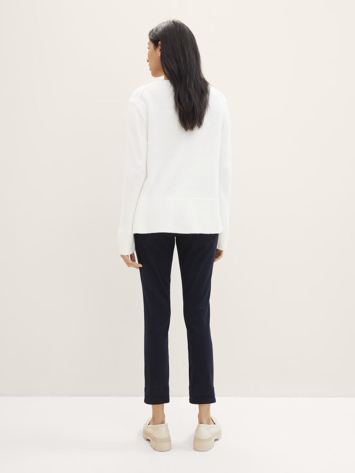 Tom tailor - Pantalon 1040963 - Marine - Boutique Adam & Eve marque canadienne, marque québécoise