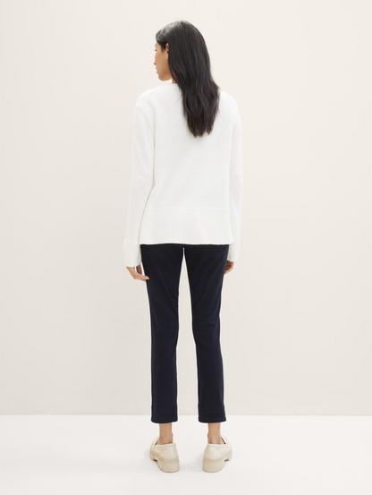 Tom tailor - Pantalon 1040963 - Marine - Boutique Adam & Eve marque canadienne, marque québécoise