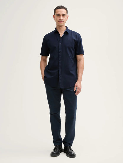 Chemise Tom Tailor 1045089 - Marine - Boutique Adam & Eve marque canadienne, marque québécoise