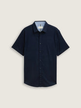 Chemise Tom Tailor 1045089 - Marine - Boutique Adam & Eve marque canadienne, marque québécoise
