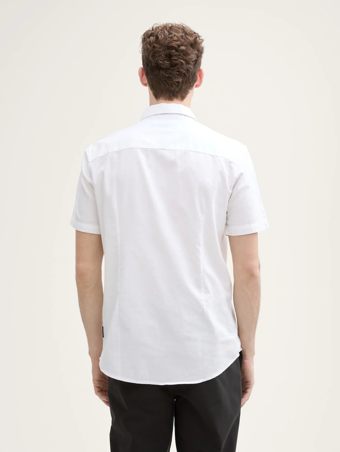 Chemise Tom Tailor 1045089 - Blanc - Boutique Adam & Eve marque canadienne, marque québécoise