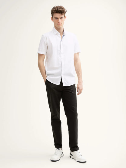 Chemise Tom Tailor 1045089 - Blanc - Boutique Adam & Eve marque canadienne, marque québécoise