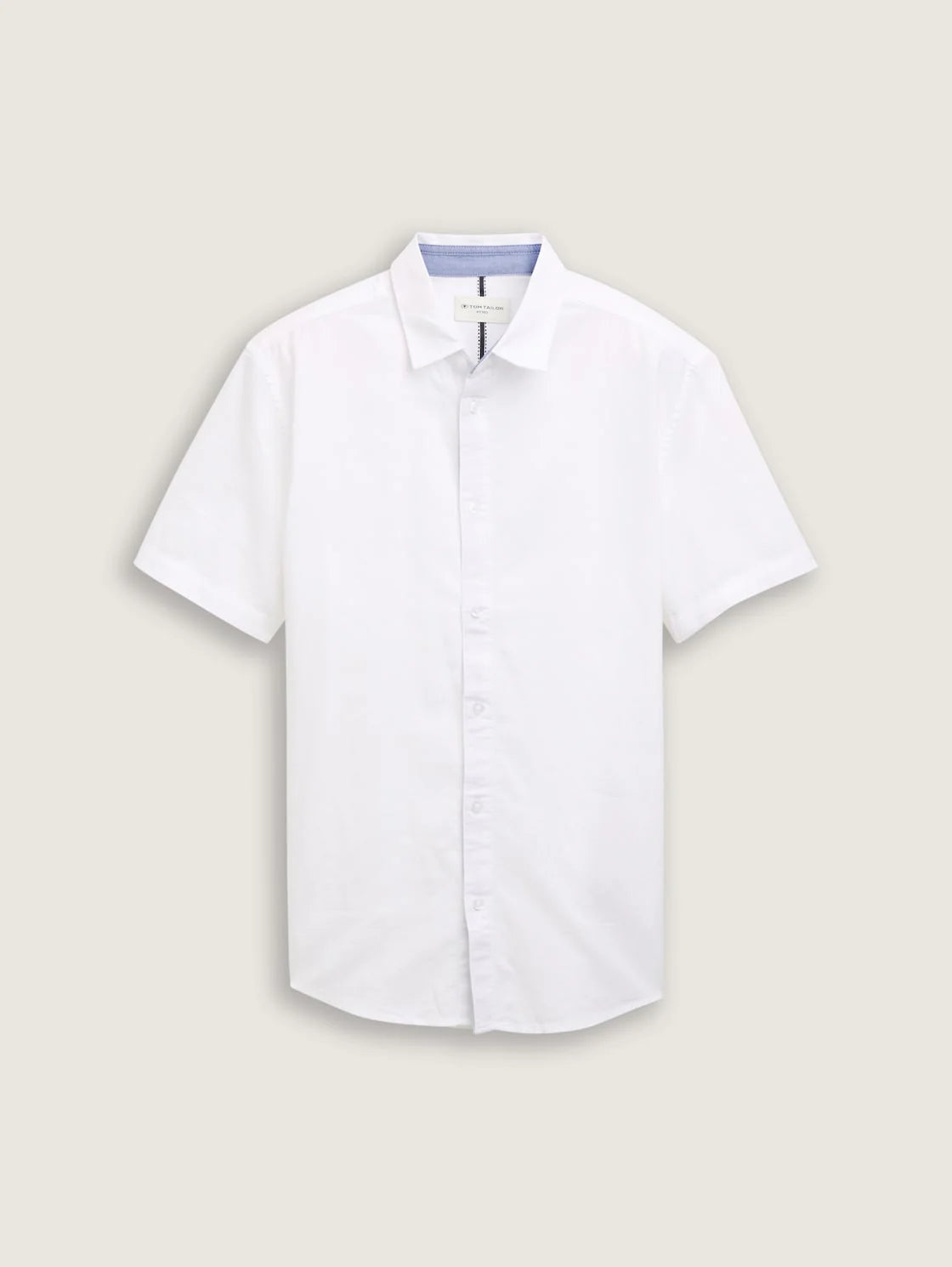 Chemise Tom Tailor 1045089 - Blanc - Boutique Adam & Eve marque canadienne, marque québécoise
