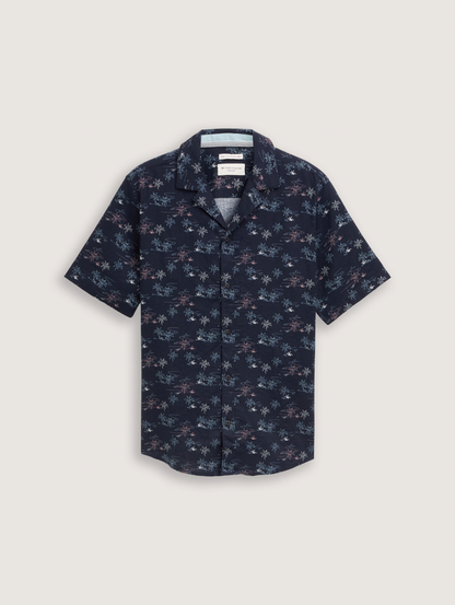 Chemise Tom Tailor 1045110 - Marine - Boutique Adam & Eve marque canadienne, marque québécoise