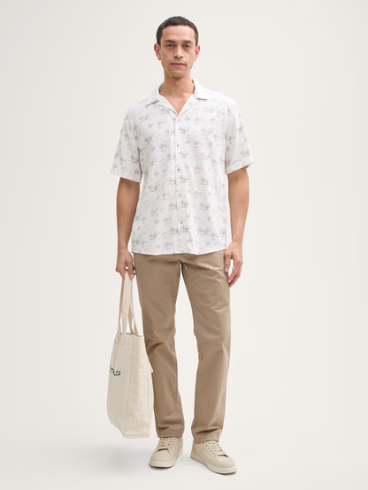 Chemise Tom Tailor 1045110 - Blanc - Boutique Adam & Eve marque canadienne, marque québécoise