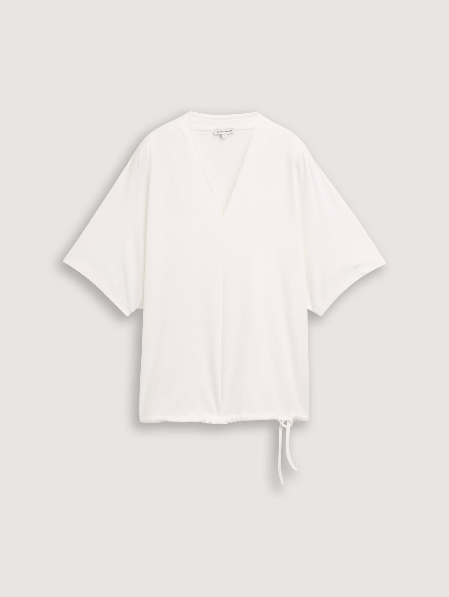 T-shirt Tom tailor 1045553 - Blanc - Boutique Adam & Eve marque canadienne, marque québécoise