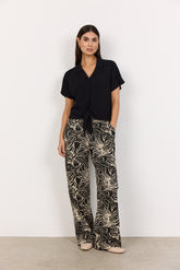 Soya Concept - Blouse radia-69 - Noir - Boutique Adam & Eve marque canadienne, marque québécoise