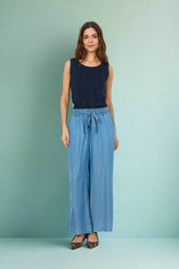 Soya Concept - Pantalon LIV 25C - Bleu - Boutique Adam & Eve marque canadienne, marque québécoise