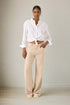 Pantalon Garcia CELIA - Blanc cassé - Boutique Adam & Eve marque canadienne, marque québécoise