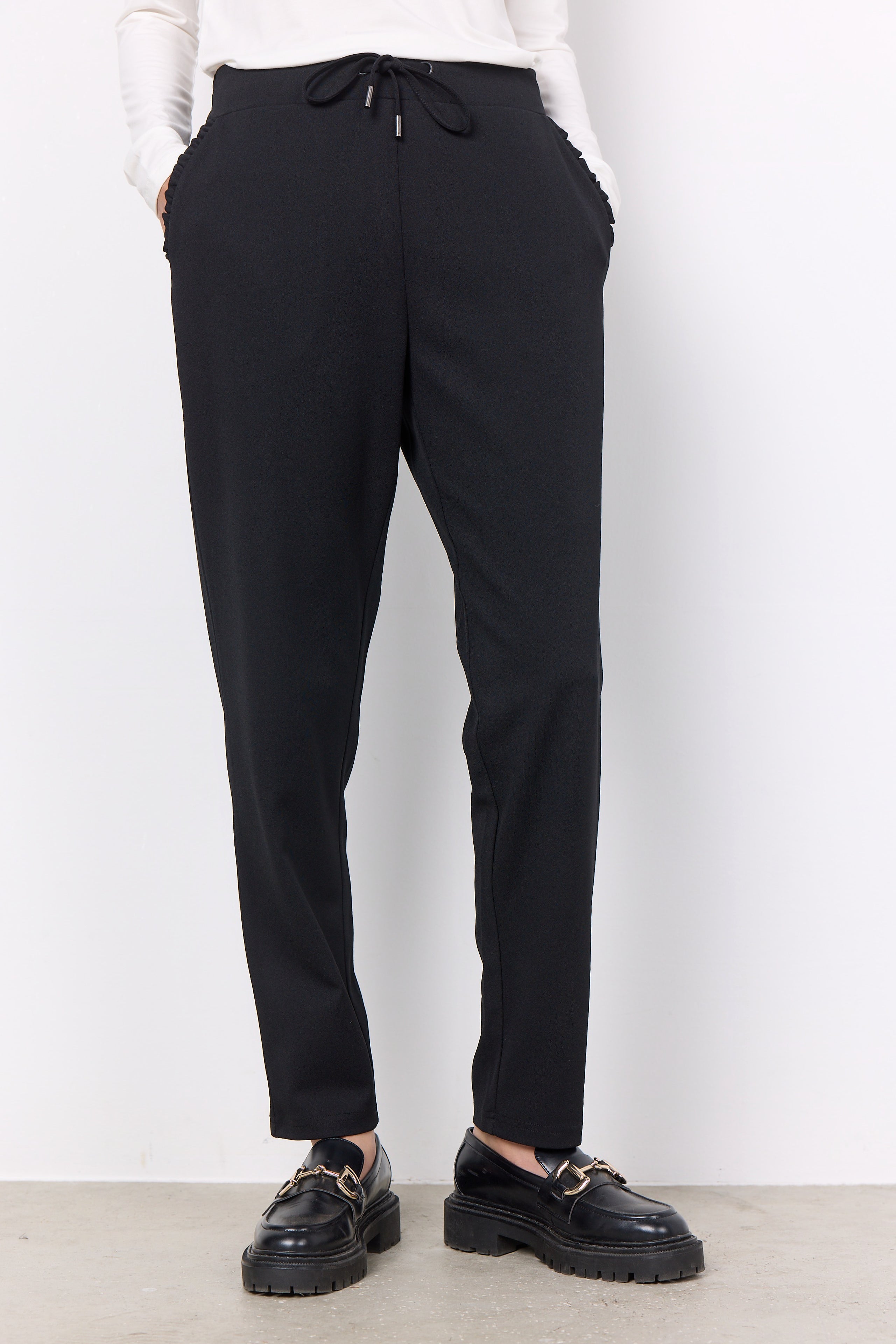 Soya Concept Pantalon SIHAM 1 - Noir - Adam & Eve marque canadienne, marque québécoise