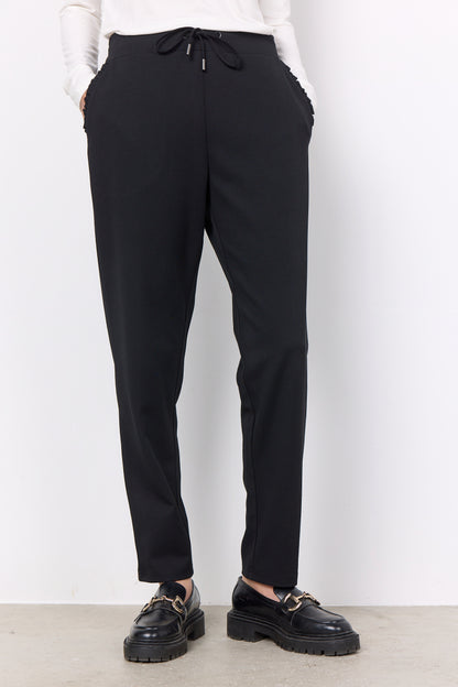 Soya Concept Pantalon SIHAM 1 - Noir - Adam & Eve marque canadienne, marque québécoise