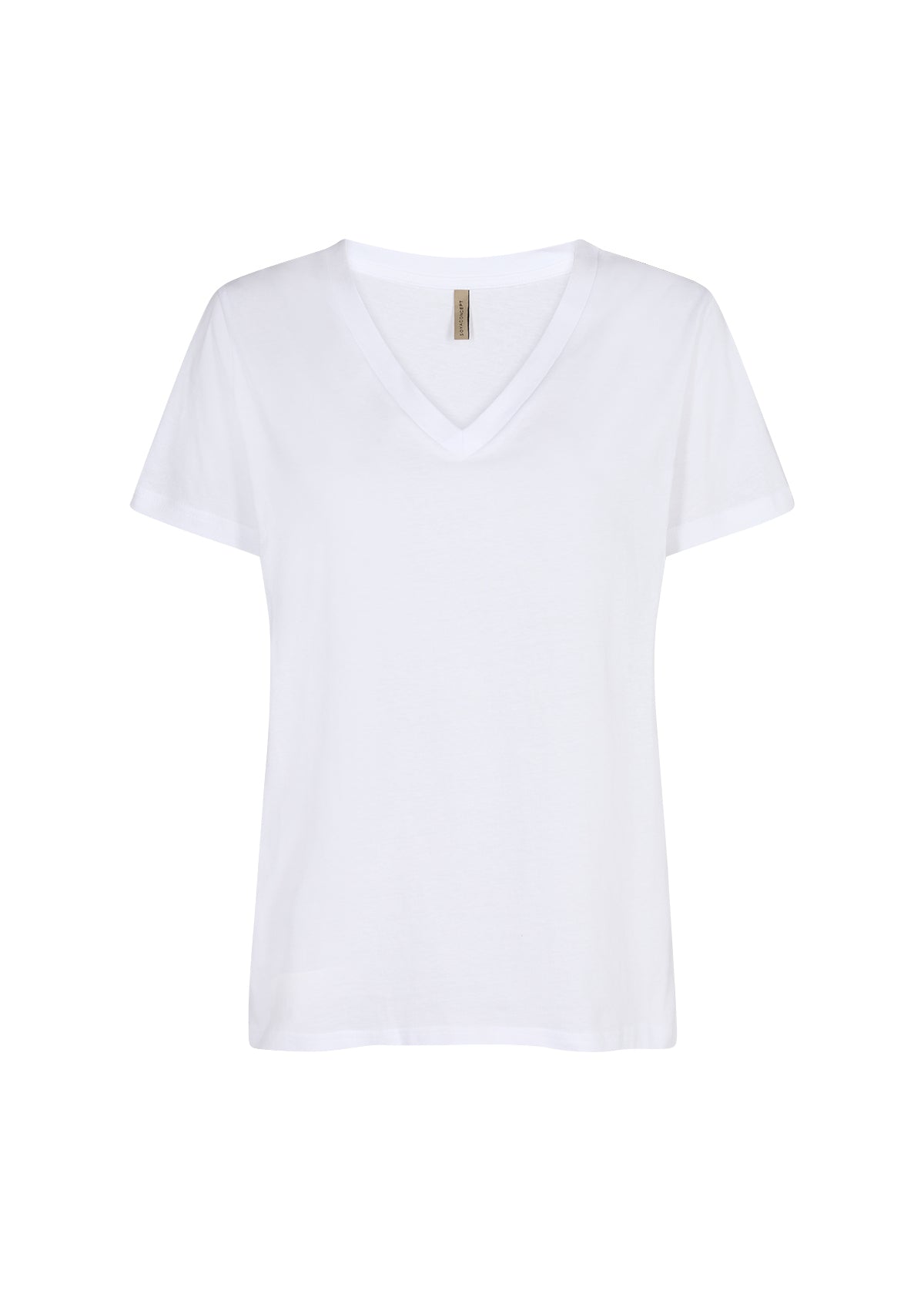 Soya Concept T-shirt DERBY 2 - Blanc - Boutique Adam & Eve marque canadienne, marque québécoise