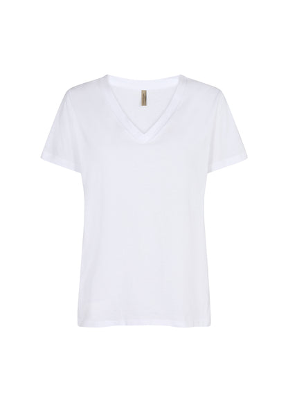 Soya Concept T-shirt DERBY 2 - Blanc - Boutique Adam & Eve marque canadienne, marque québécoise