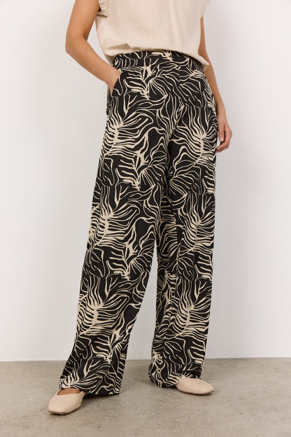 Soya Concept - Pantalon ritza-4 - Noir - Boutique Adam & Eve marque canadienne, marque québécoise