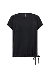 Soya Concept T-shirt BANU 237 - Noir - Boutique Adam & Eve marque canadienne, marque québécoise