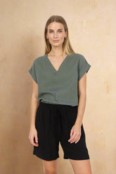 Soya Concept - Shorts radia-163b- Black - Boutique Adam & Eve marque canadienne, marque québécoise