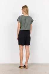 Soya Concept - Shorts radia-163b- Black - Boutique Adam & Eve marque canadienne, marque québécoise