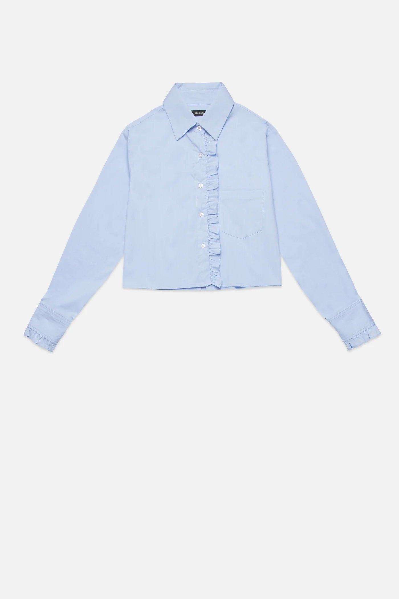 Deluc- Blouse FONTES - 40568D - Bleu - Boutique Adam & Eve marque canadienne, marque québécoise