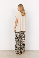 Soya Concept - Blouse INA 62 - Blanc cassé - Boutique Adam & Eve marque canadienne, marque québécoise