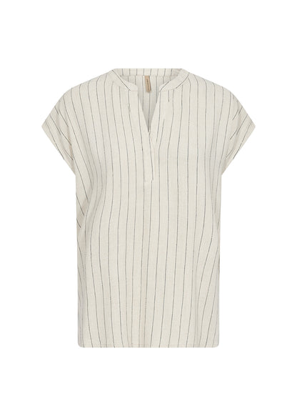 Soya Concept - Blouse POULA 1 - Blanc cassé - Boutique Adam & Eve marque canadienne, marque québécoise