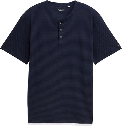 T-shirt Tom Tailor 1045674 - Marine - Boutique Adam & Eve marque canadienne, marque québécoise