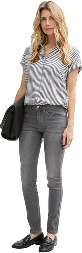 Tom Tailor Chemisier -1045239 - Gris - Boutique Adam & Eve marque canadienne, marque québécoise