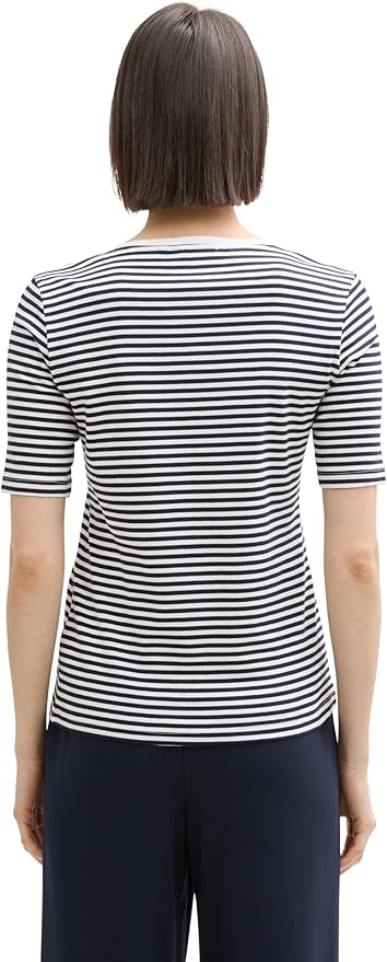 T-shirt Tom tailor 1045563 - Marine - Boutique Adam & Eve marque canadienne, marque québécoise
