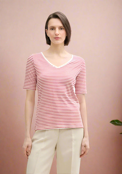 T-shirt Tom tailor 1045563 - Rouge - Boutique Adam & Eve marque canadienne, marque québécoise