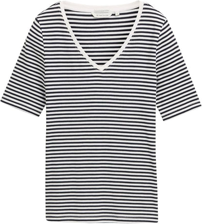 T-shirt Tom tailor 1045563 - Marine - Boutique Adam & Eve marque canadienne, marque québécoise