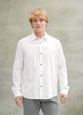 Chemise Tom Tailor 1045186 - Blanc - Boutique Adam & Eve marque canadienne, marque québécoise