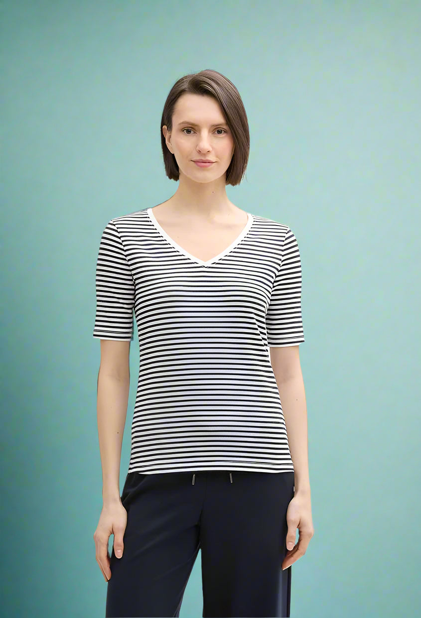 T-shirt Tom tailor 1045563 - Marine - Boutique Adam & Eve marque canadienne, marque québécoise