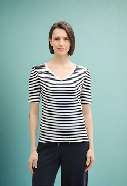 T-shirt Tom tailor 1045563 - Marine - Boutique Adam & Eve marque canadienne, marque québécoise