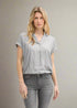 Tom Tailor Chemisier -1045239 - Gris - Boutique Adam & Eve marque canadienne, marque québécoise