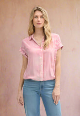 Tom Tailor Chemisier -1045239 - Rose - Boutique Adam & Eve marque canadienne, marque québécoise