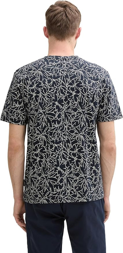 T-shirt Tom Tailor 1045713 - Noir - Boutique Adam & Eve marque canadienne, marque québécoise