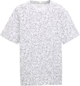 T-shirt Tom Tailor 1045713 - Blanc - Boutique Adam & Eve marque canadienne, marque québécoise