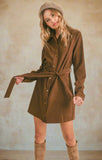 Sadie & Sage Robe MEET ME AE4345-Marron