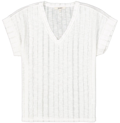 T-shirt Garcia C50206 - Blanc - Marque Canadienne, Marque québécoise