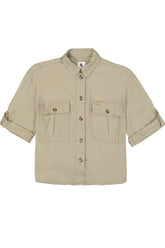 Garcia - Veste D50091 - Khaki - Boutique Adam & Eve marque canadienne, marque québécoise