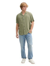 Tom Tailor Chemise 1045185 - Kaki - Boutique Adam & Eve marque canadienne, marque québécoise