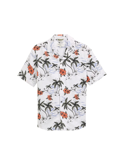 Chemise Tom Tailor 1045191 - Blanc - Boutique Adam & Eve marque canadienne, marque québécoise