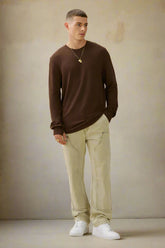 T-shirt Kuwalla LST1010-Marron