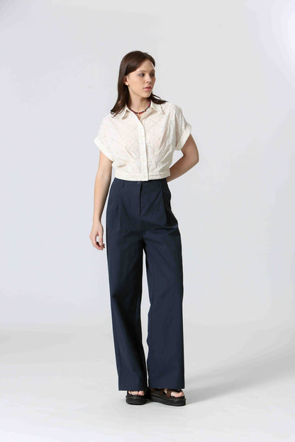 The Korner haut T25112114 - Off white - Boutique Adam & Eve marque canadienne, marque québécoise