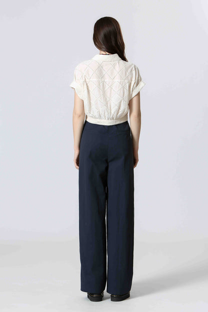 The Korner haut T25112114 - Off white - Boutique Adam & Eve marque canadienne, marque québécoise
