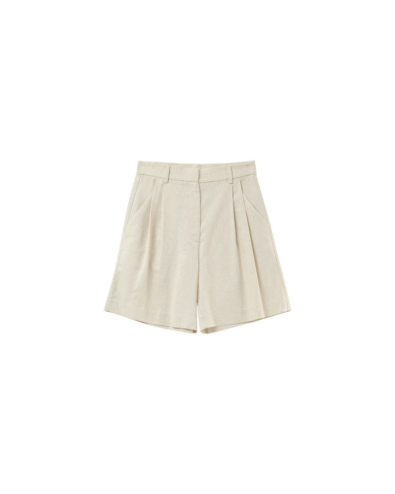 Grace & Mila - Shorts PASTEL - Blanc cassé - Boutique Adam & Eve marque canadienne, marque québécoise