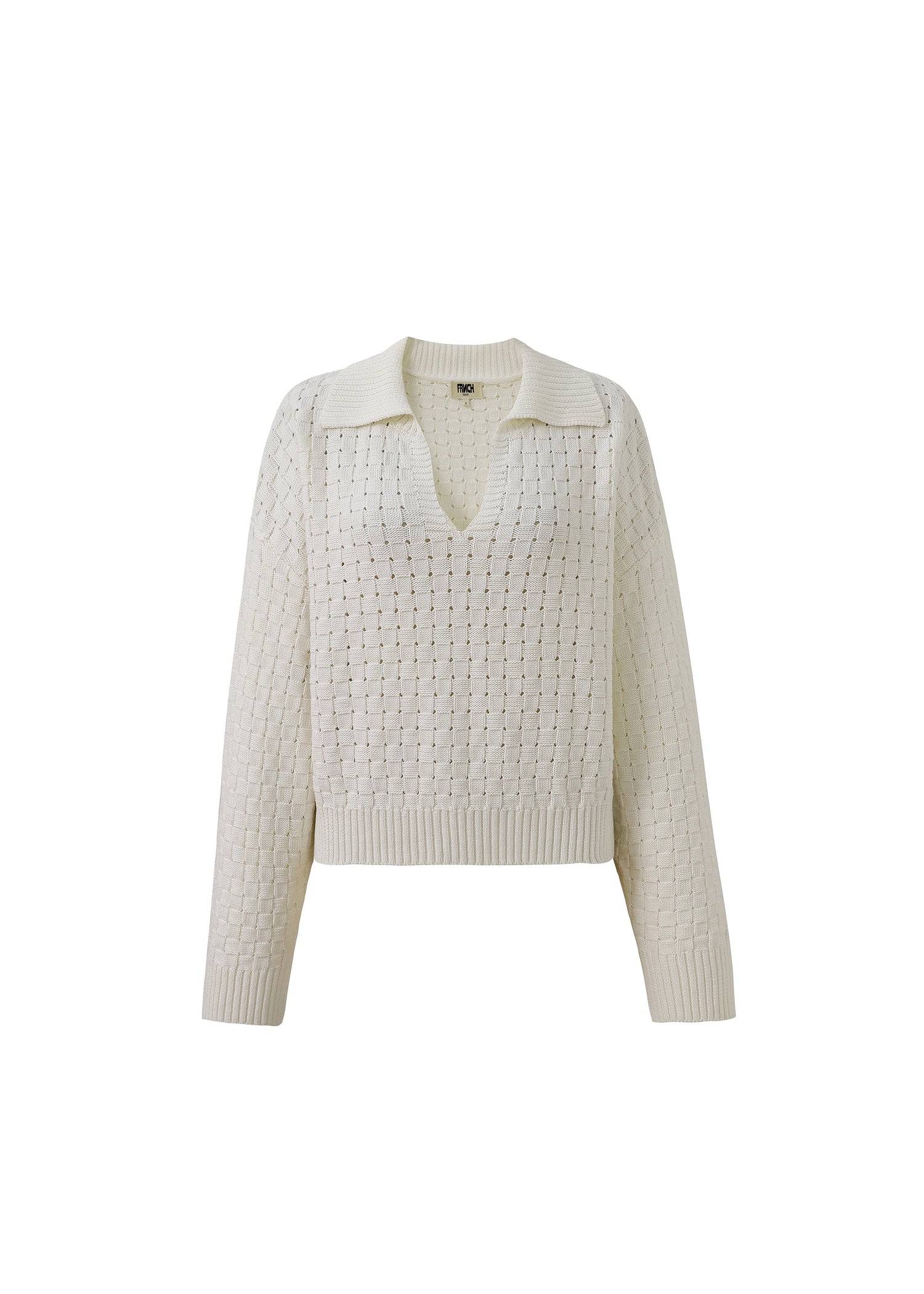 Frnch Pull PAULIA - écru - Boutique Adam & Eve marque canadienne, marque québécoise
